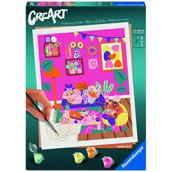 Ravensburger CreArt, Malen nach Zahlen Adults Trend - Pyjama Party