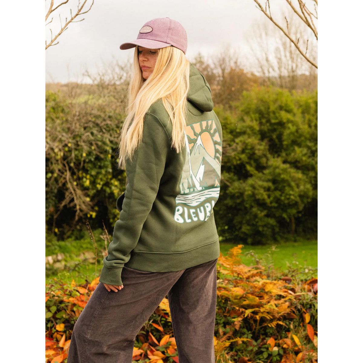 Bleubird Solace Hood - Forest forest S HOOD-SOL-FOR-S