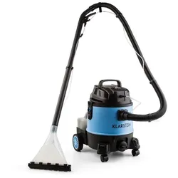 Klarstein Reinraum 2G Nass-Trockensauger Teppichreiniger Kombisauger 1250 W 20L Himmelblau