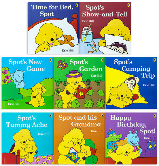 Puffin Read With Spot 8 Books Collection Box Set by Eric Hill