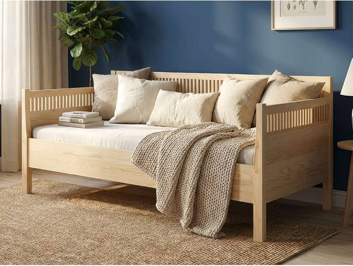 Sofabett „Julia“ Esche 70 x 190 cm Massivholz Esche