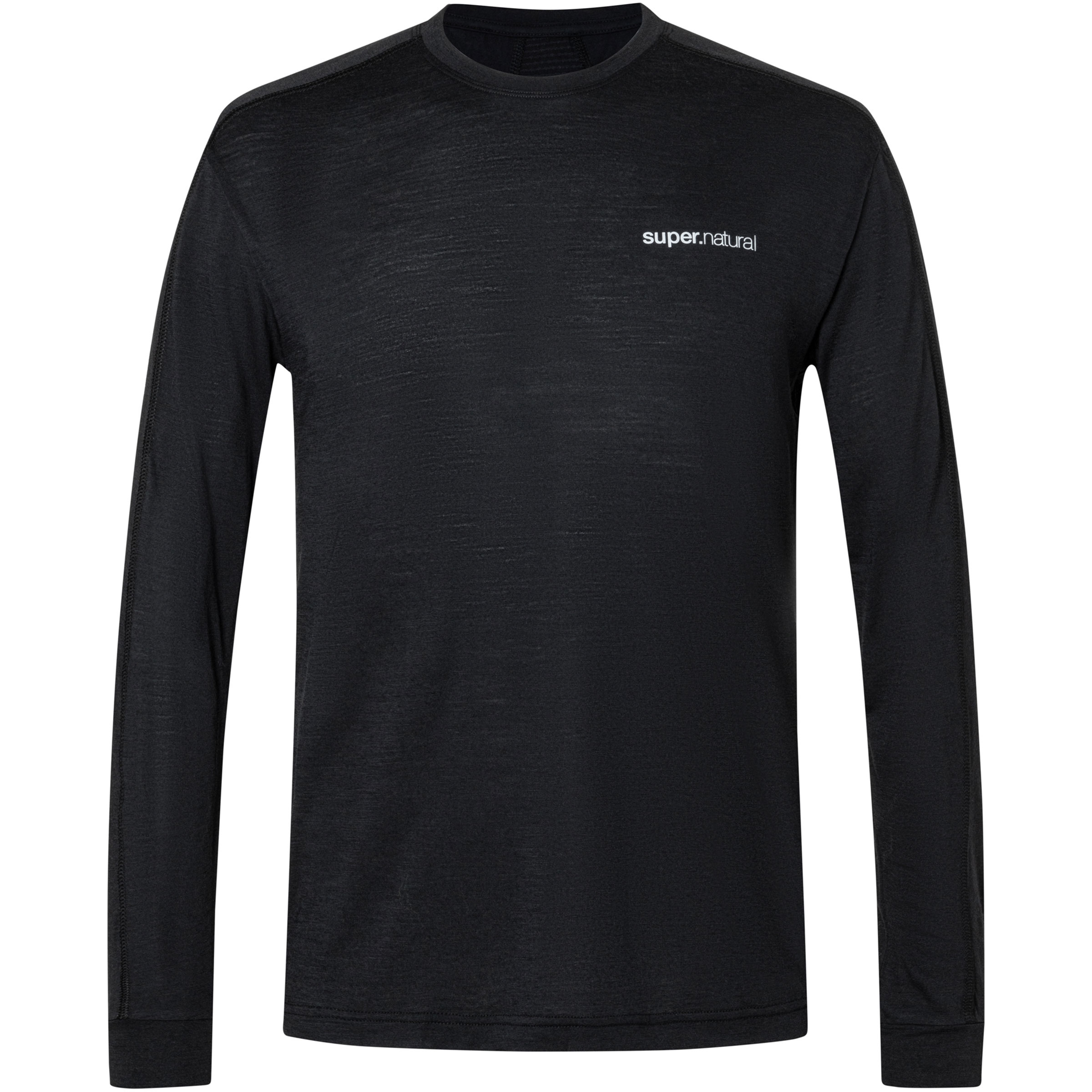 Super.Natural Alarm Running Herren Laufshirts schwarz Größe S Laufen | Lifestyle Hautfreundlich Merinowolle