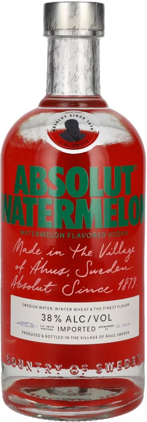 Absolut Vodka Absolut WATERMELON Flavored Vodka 38% Vol. 0,7l