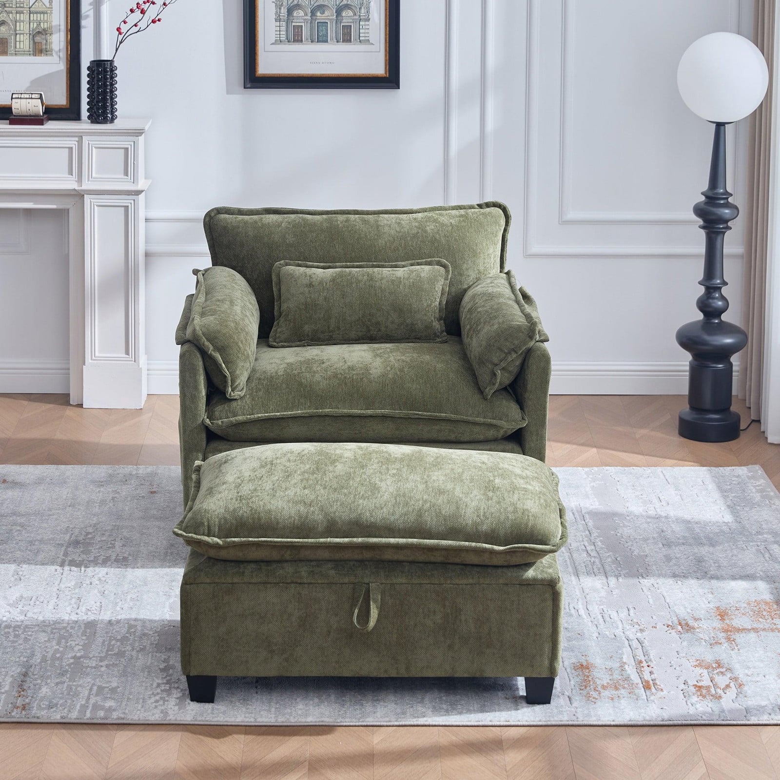 Selius Premium Extra Grote Loungestoel Relaxstoel voor Volwassenen