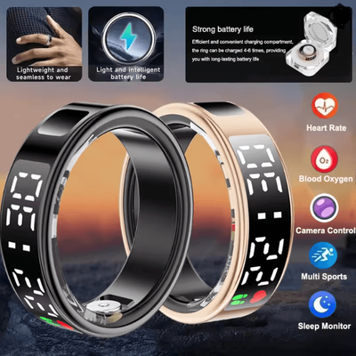Inspire Essentials Smart Health Monitoring Ring Heart Rate Sleep Tracker Waterproof Fitness Ring e 12