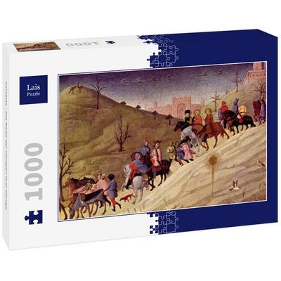 Lais Puzzle Sassetta - Die Reise der Heiligen Drei Könige 1000 Teile
