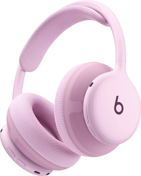 BEATS APPLE 360 OVER-EAR HEADPHONES PINK WITH PINK PERF. KNIT CUSH
