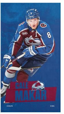 NHL Colorado Avalanche Player Beach Towel - 30 x 60 inches