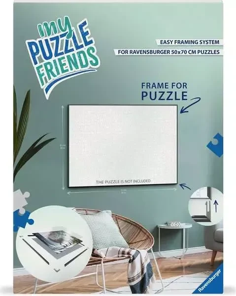 Ravensburger Puzzle-Rahmen (schwarz, 1000 Teile)