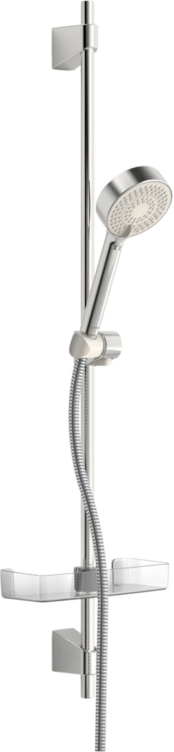 Brausestangen-Set HANSABASICJET 960mm, HB 3-strg., Schale, ch, d 18mm (44670133)
