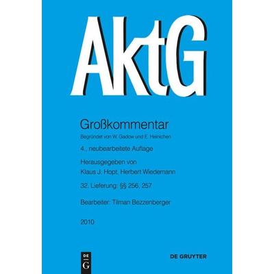 Aktiengesetz / §§ 256, 257, Gebundene Ausgabe von , De Gruyter, 978-3-89949-780-9