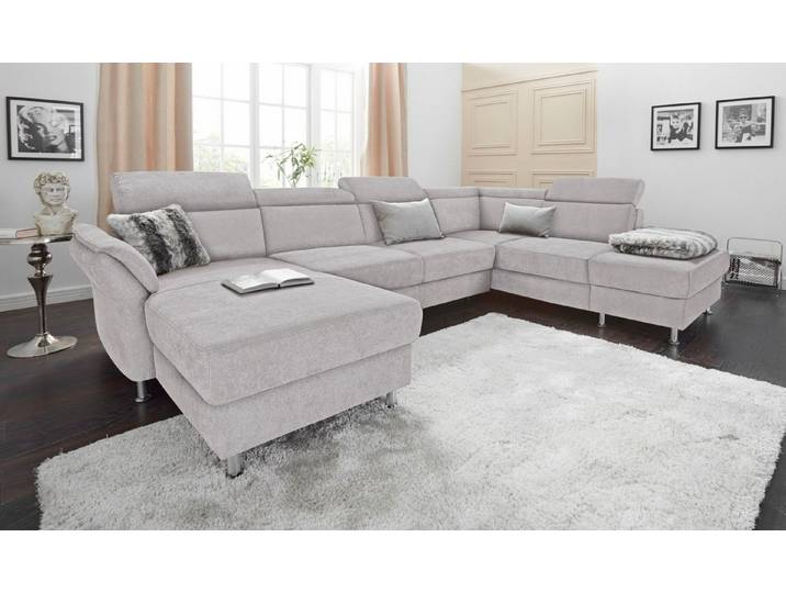 sit&more Wohnlandschaft Avignon U-Form, optional Schlaffunktion & Stauraum, inklusive Kopfteilverstellung