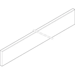 ABN XCUW162 Cu-Schiene 2FB 60x10x495mm waagrecht, ohne Überstand