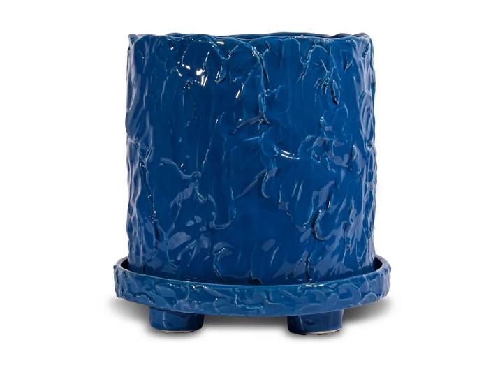 Byon Pot Muddy L Ø23 cm Bleu