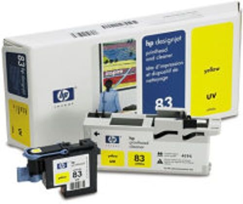 HP 83 UV (C4963A) Cabezal de impresión amarillo