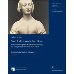 Jahrbuch der Berliner Museen. Jahrbuch der Preussischen Kunstsammlungen. Neue Folge / Von Itali, Fachbücher von Volker Krahn