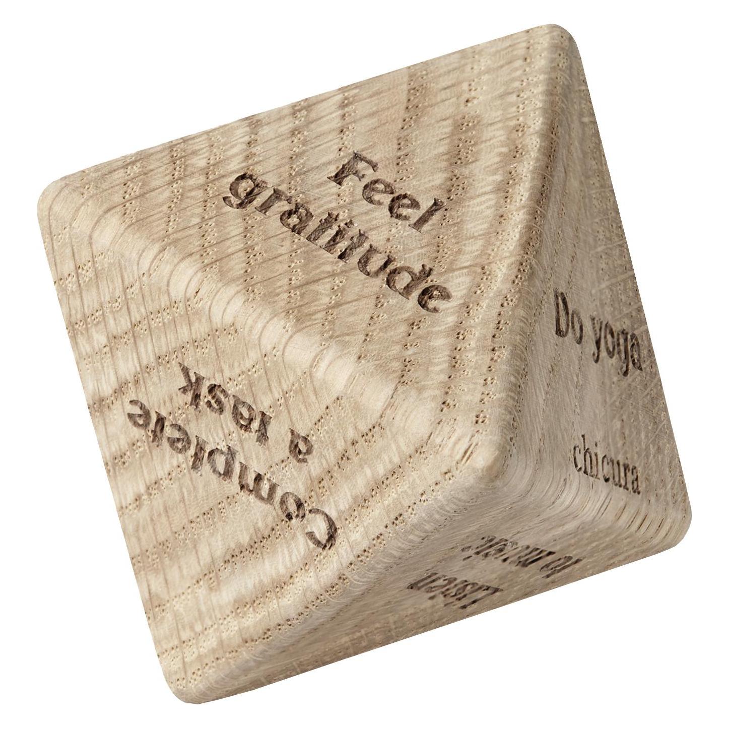 ChiCura Mindfulness Wooden Dice CC1 (17548405)