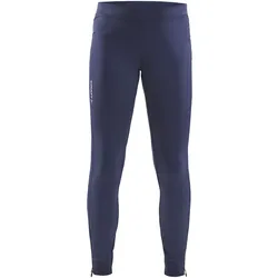 CRAFT Rush Zip Leggings Kinder 390390 - navy/navy 122/128