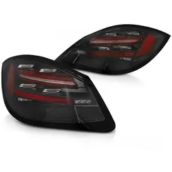 Voll LED Rückleuchten passend für Porsche Boxster 987 + Cayman Facelift  09-12 Schwarz