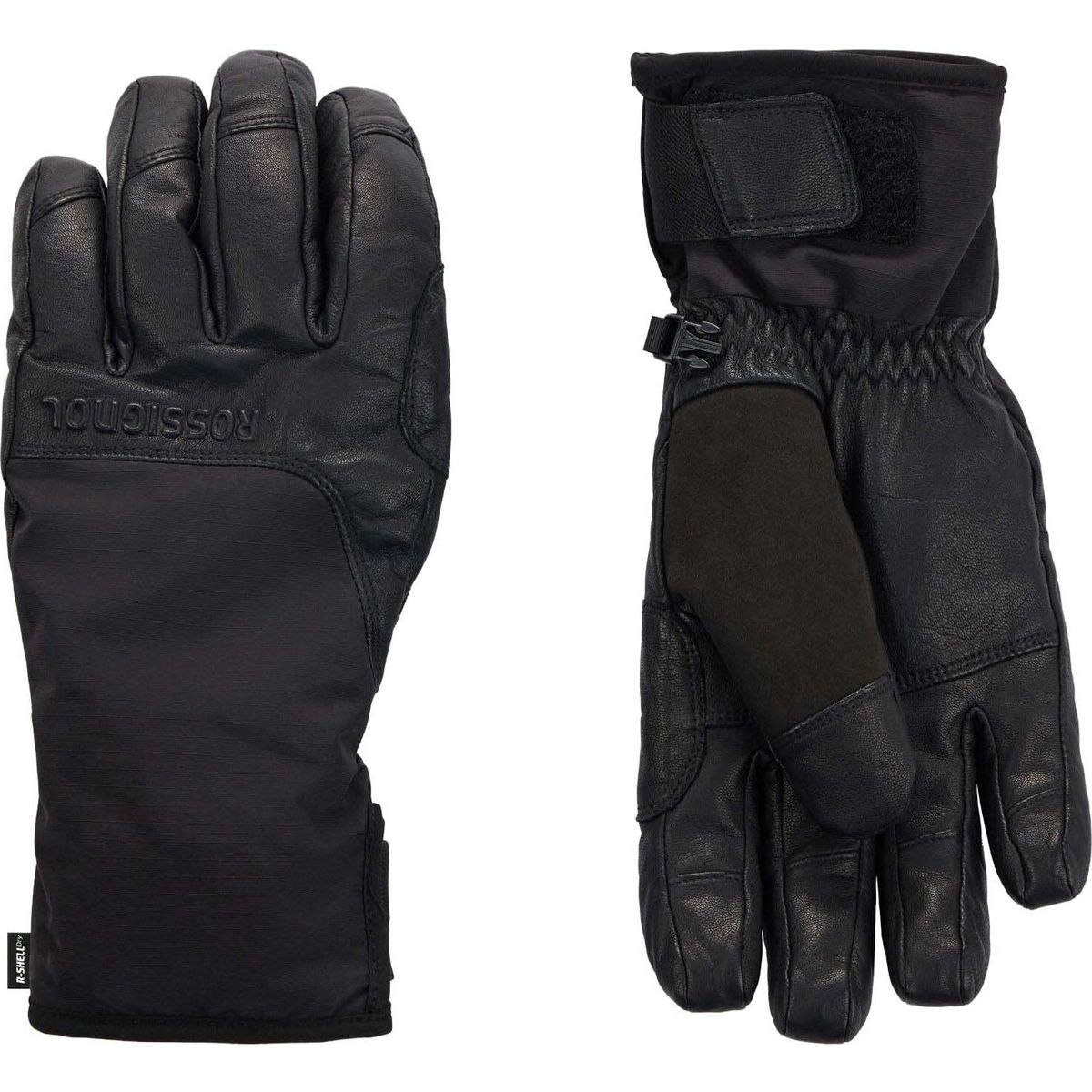 Rossignol Type Ski Gloves R-shell DRY black (200) S RLPMG12 20000S