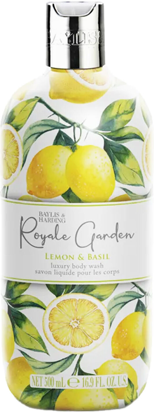BAYLIS & HARDING Royale Garden Lemon & Basil Body Wash 500ml