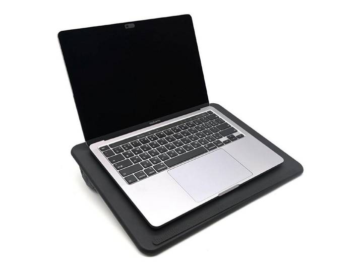 LuxusKollektion Laptop-Ständer Laptopkissen fürs Bett Sofa 37x26.5x5cm ergonomisch für Tablet 14 Zoll