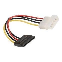 Roline Serial-ATA Power Y-Adapter (15 cm, 15 pin S-ATA, 4 pin Molex) (SATA Y-Power Adapter)
