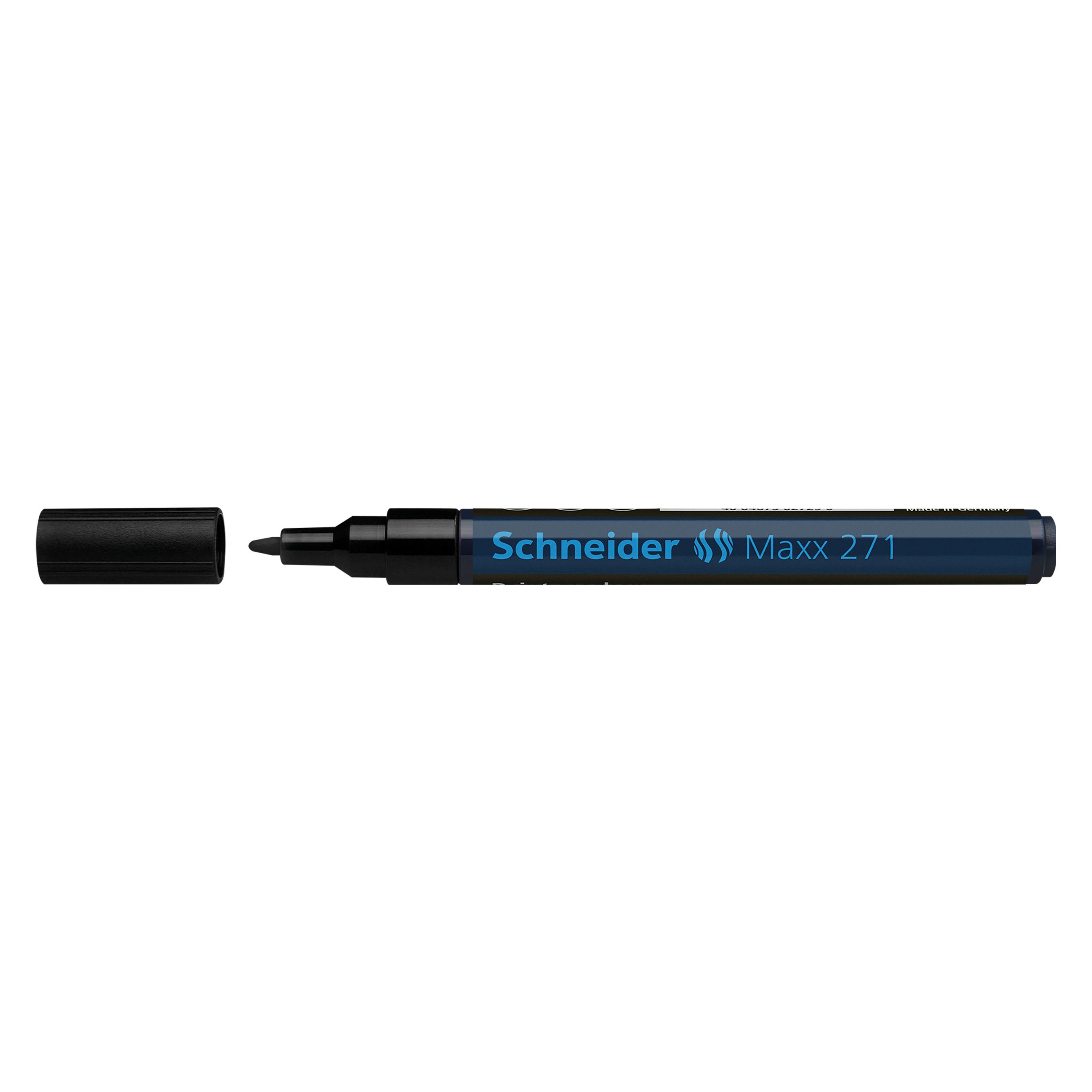 Schneider Lackmarker Maxx 271 1-2mm schwarz (1x) (127101)