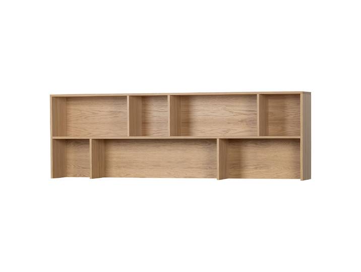 Aufsatzregal Massivholz Eiche, lackiert Braun/Eiche 200 x 65 x 30cm