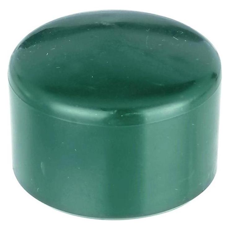 Garden Center Round Plastic Cap 48mm 3pcs Green (60389558)
