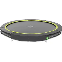 Exit Silhouette sports Bodentrampolin ø244cm - schwarz