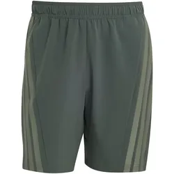 adidas Designed for Training 3-Streifen Trainingsshorts Herren KS6377 - legend ivy L/7"