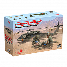 ICM - UH-60A Black Hawk Medevac with Flight Medics - 1:48 - 342 Teile 307026