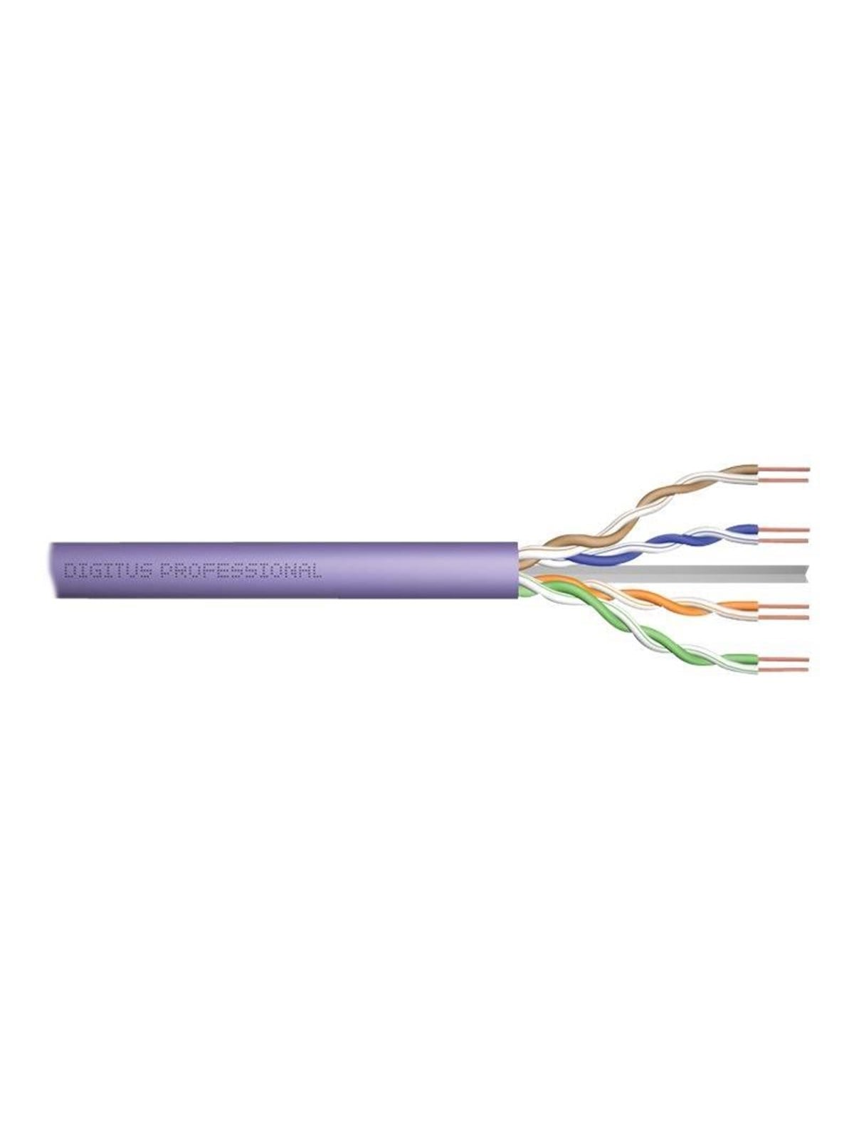 DIGITUS Professional installation cable - 500 m - purple RAL 4005 - Lila