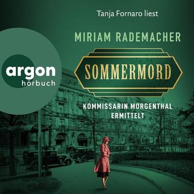 Sommermord - Miriam Rademacher, Audio, 9783732407156