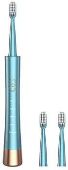 Uplift Essentials Ultrasonic Deep Clean Waterproof Electric Toothbrush With 5 Modes & Type C Charging green