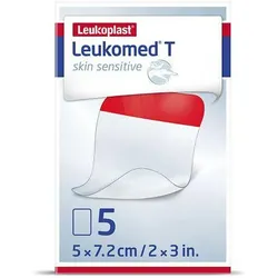 Leukomed T Skin Sensitive Steril 5x7.2cm 5 ST