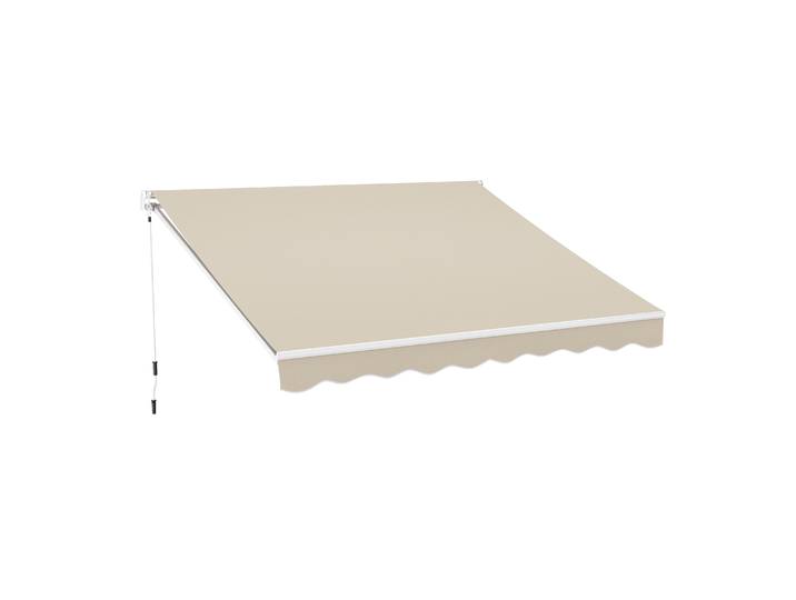 Gelenkarmmarkise 300 x 250 cm beige