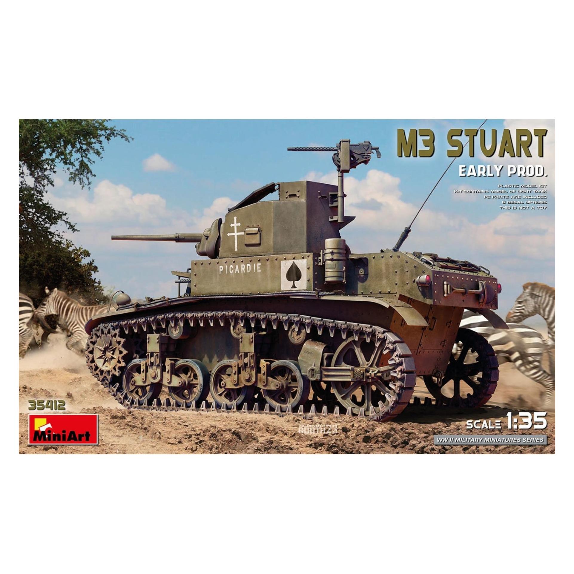 Other 1:35 M3 Stuart. Frühe Produktion (550035412)
