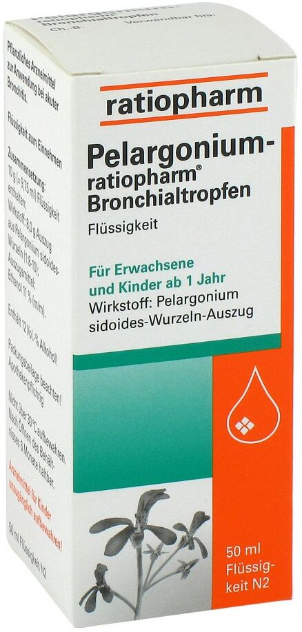 Pelargonium-ratiopharm Bronchialtropfen