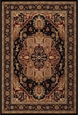 MDA Rugs Izmir Collection Beige/Brown Transitional Floral/Botanical Area Rug
