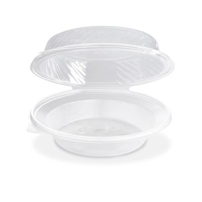 VEPATIM 125x Salatschalen klar mit angehängtem Domdeckel 1700ml PP