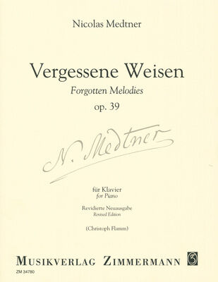 Zimmermann Verlag Medtner Vergessene Weisen