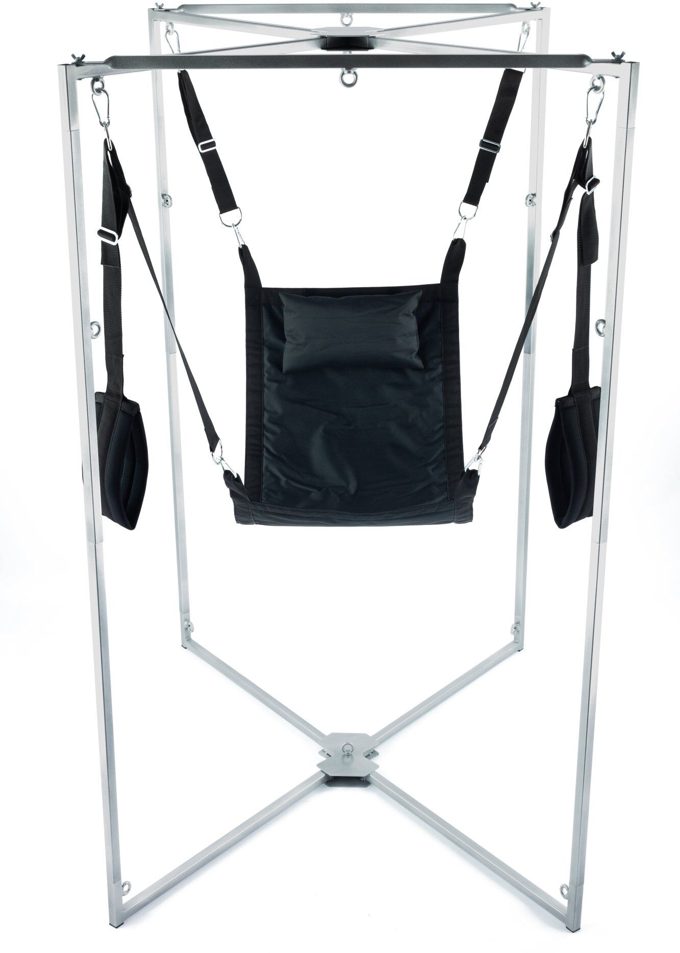 Mr Sling Pack Kit Sling Tissu Carré Noir Armature Grise