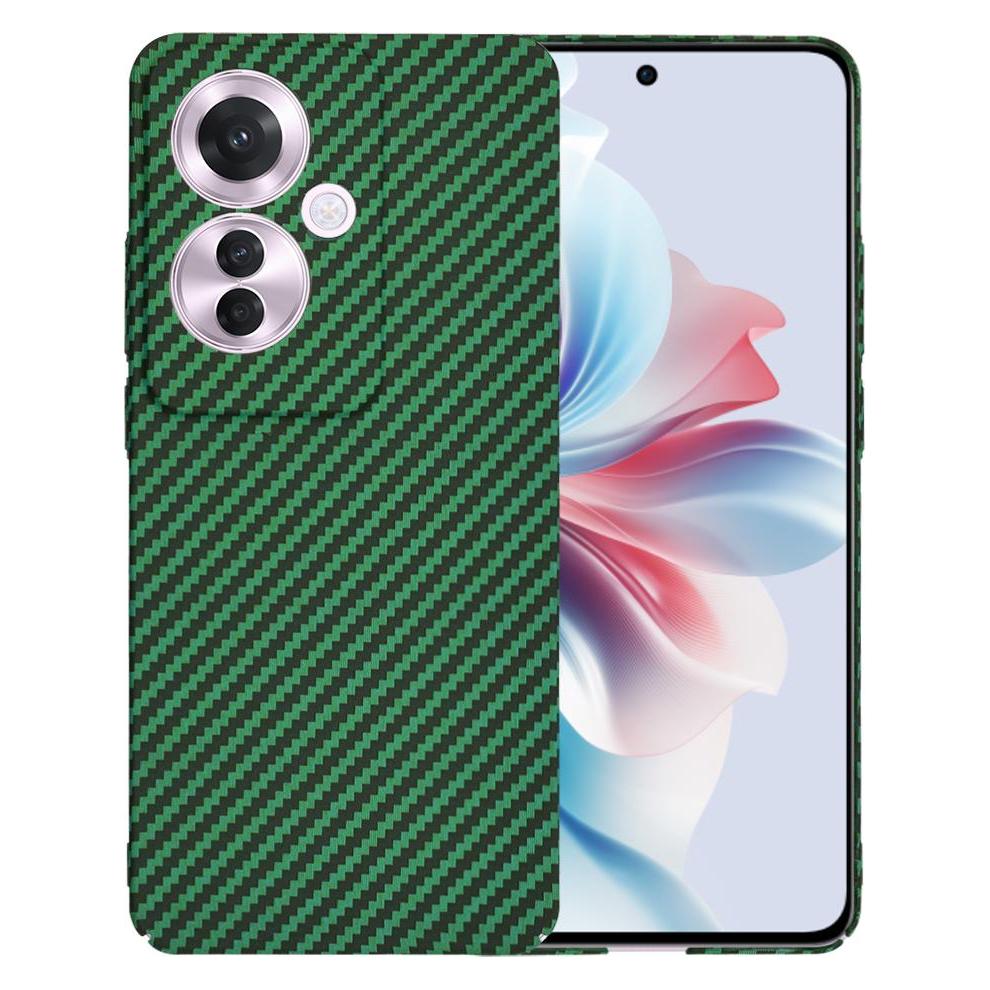 Techsuit - Carbonite FiberShell - Oppo Reno11 F - Green (Oppo Reno 11F) (56356658)