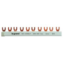 Legrand 004917 Legrand 004917 Gabelkammschiene 3-polig 12TE 10qmm Kammschiene 1 St.