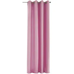 VORHANG PALERMO HxB 175x140 cm Rosa