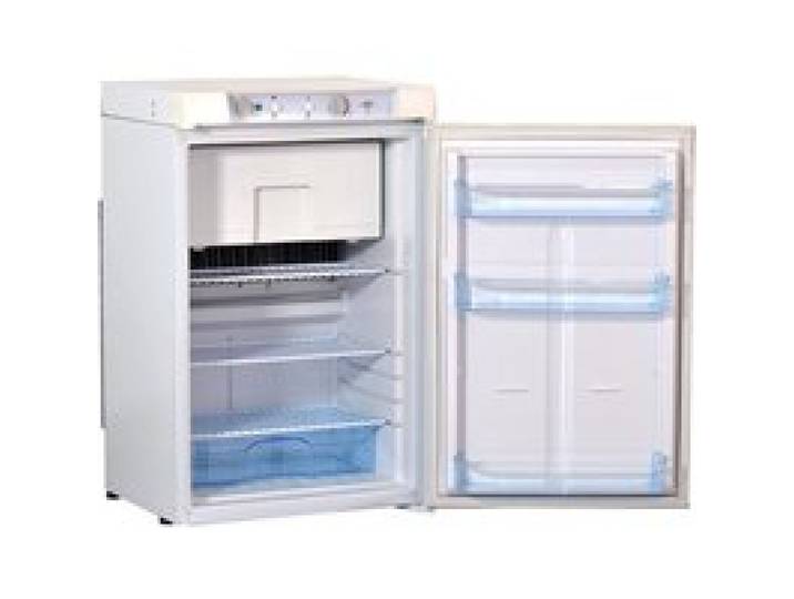 Réfrigérateur à gaz-Smeta -12V/220V/Gaz - 100L - Frigo Gaz avec Congélateur - Camping Maison - Blanc