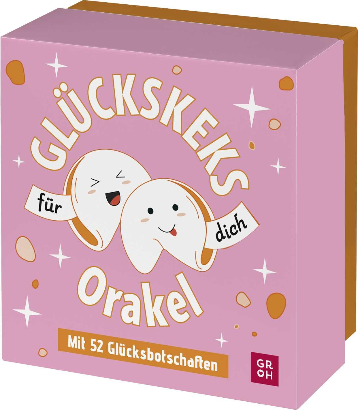 Glückskeks-Orakel: 52 Glücksbotschaften für dich Hochwertige Box mit 52 gefalteten Glückslosen – das ideale Geschenk zum Geburtstag oder für das neue Jahr - Preis vom 15.10.2026 23:06:25 h