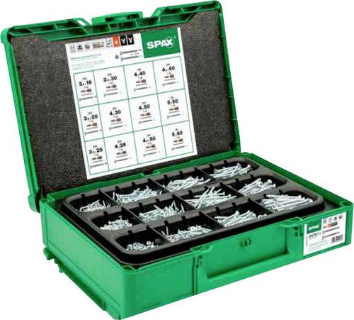 SPAX systainer³ T-Loc 5000009172010 Schrauben-Satz 1St.